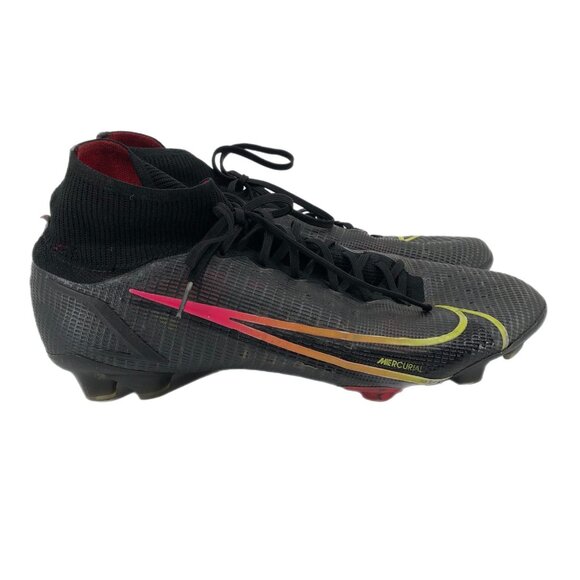 Nike Black & Yellow Mercurial Superfly 8 Elite Athletic Shoes | Good Condition main image 5